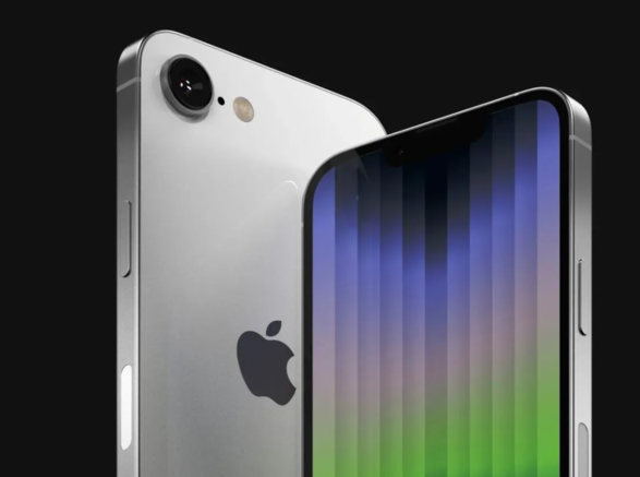 媒体制作并分享​苹果 iPhone SE 4 高清渲染图
