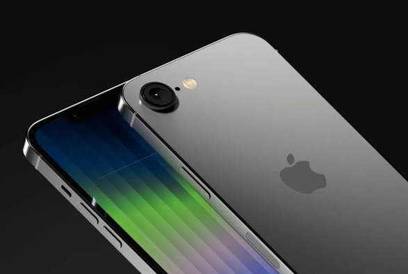媒体制作并分享​苹果 iPhone SE 4 高清渲染图