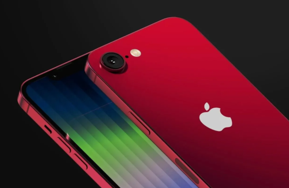 媒体制作并分享​苹果 iPhone SE 4 高清渲染图
