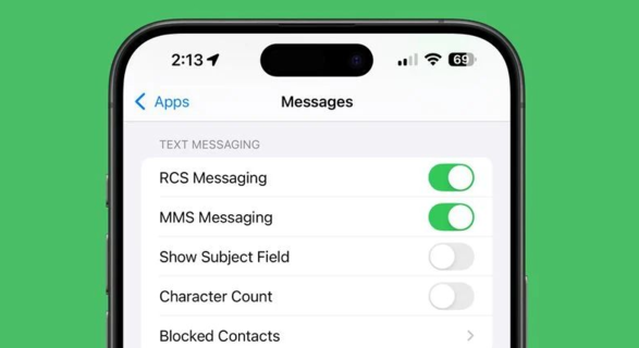 苹果 iOS 18 已初步支持 RCS：iPhone 和安卓手机可互发“5G 消息”