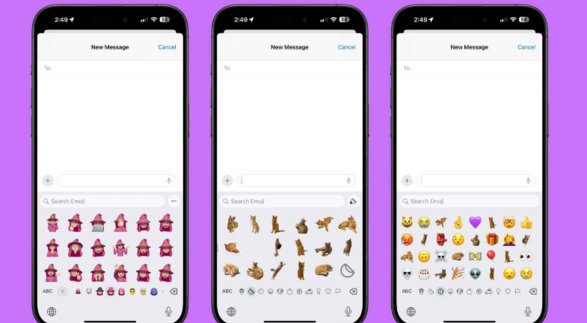 iOS 18 beat3修订版：表情符号和贴纸有变化