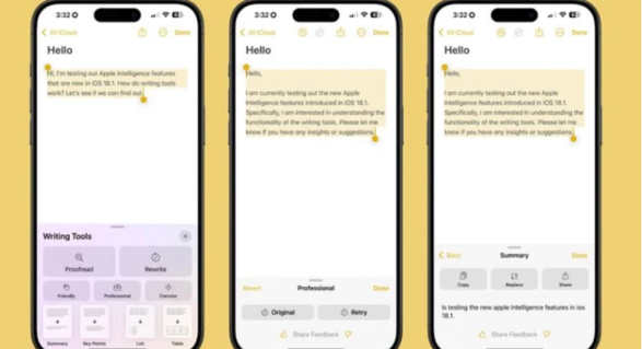 iOS 18.1 开发者预览版 Beta 发布，iPhone 15 Pro / Max 独享