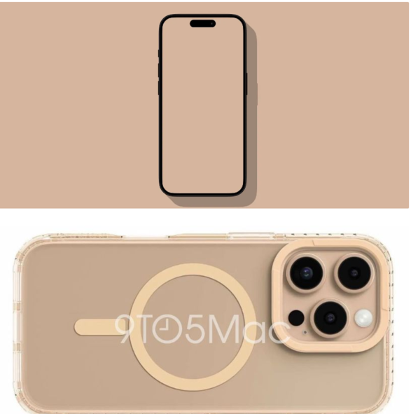 苹果 iPhone 16 Pro 原型图片曝光，新古铜色很亮眼