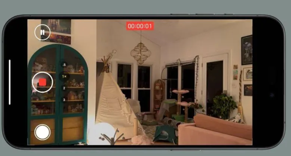 苹果 iOS 18 RC 可暂停 iPhone 录制视频，方便用户跳切场景