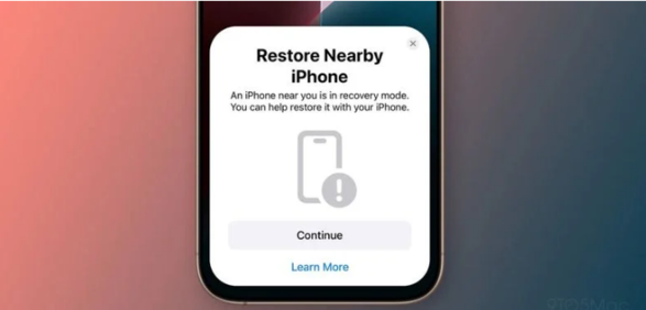 iOS 18无线恢复功能可用另一部iPhone恢复变砖的iPhone 16