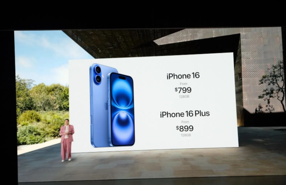  iPhone 16 / Plus：垂直相机、A18 芯片、6.1/6.7 英寸屏幕，起售价 799/899 美元