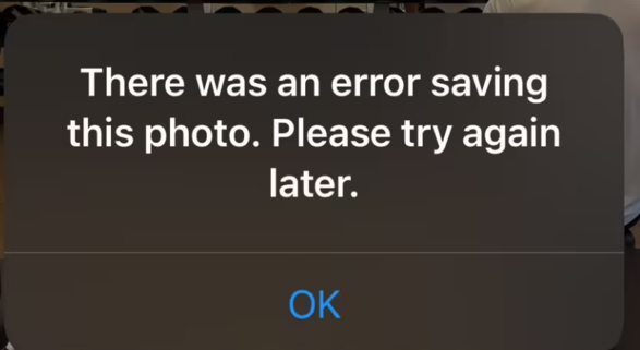部分 iPhone 用户 升级iOS 18 后，照片应用无法保存编辑后图片