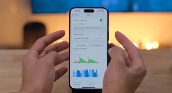 iOS 18.2 引入“BatteryIntelligence”框架，充电剩余时间一目了然