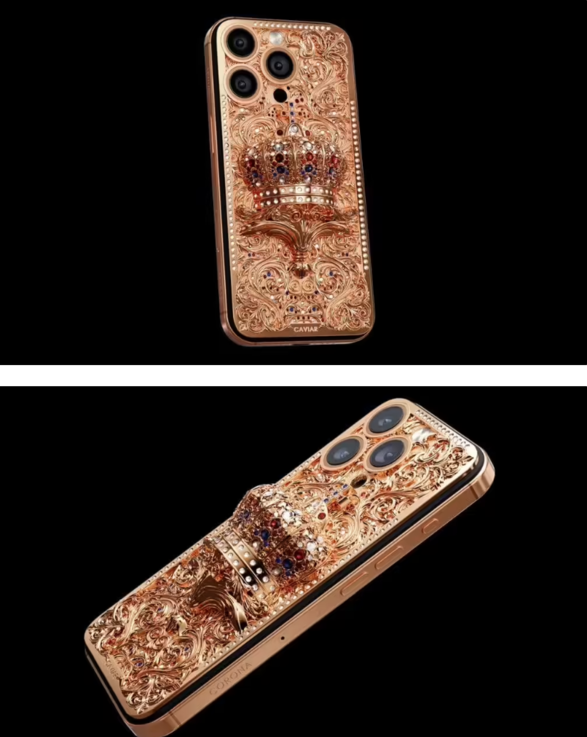 全球最贵 iPhone 16 Pro Max ：18K 黄金 + 402 颗宝石，起价 30 万美元