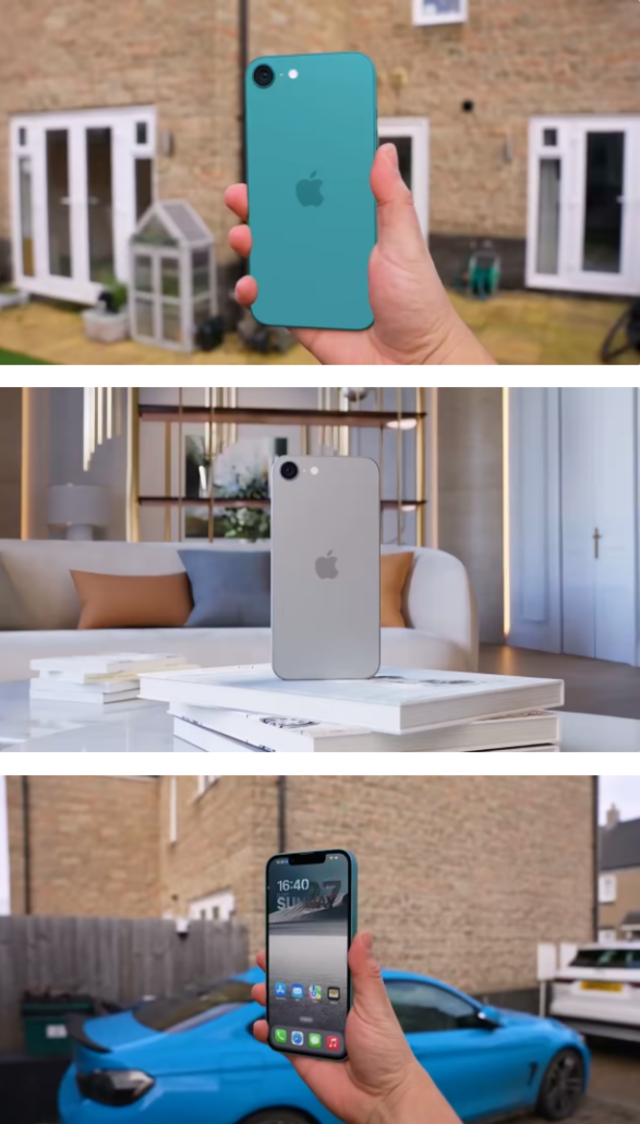 苹果 iPhone SE 4 和 iPhone 17 Slim 渲染视频曝光