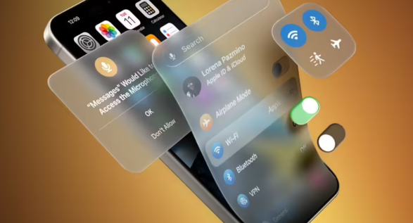 苹果 iOS 19 设计图泄露：全面革新，圆角、玻璃质感为主