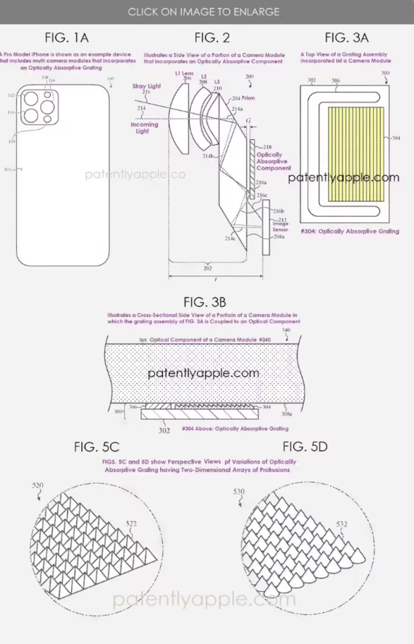 苹果新专利有望解决 iPhone 镜头眩光顽疾