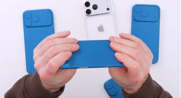 iPhone 17 Air 机模上手，苹果史上最薄 iPhone 机型