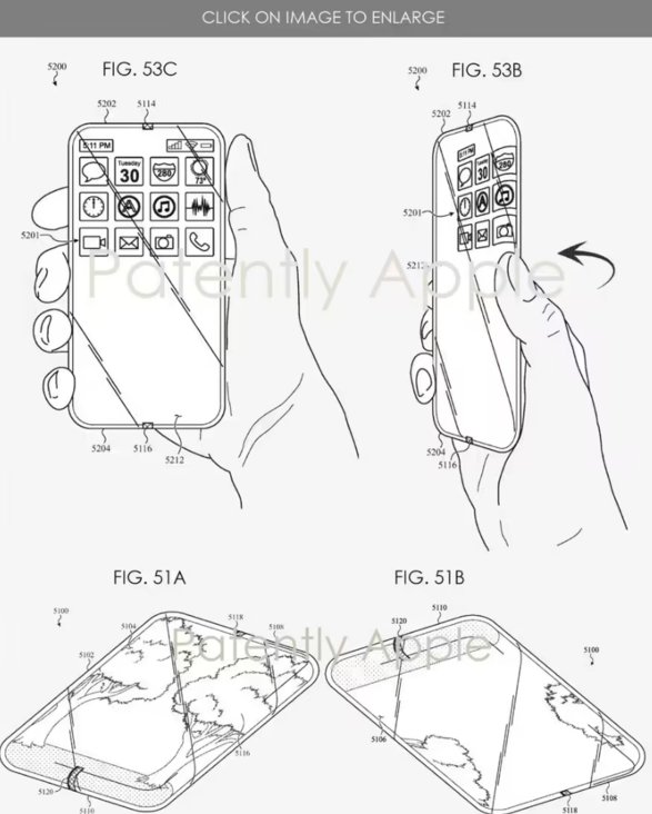 苹果六面屏 iPhone 专利曝光：全玻璃设计，颠覆交互体验
