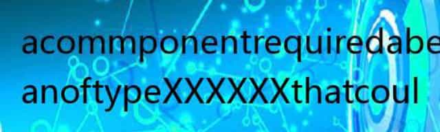 a commponent required a bean of type XXXXXX that could not be found