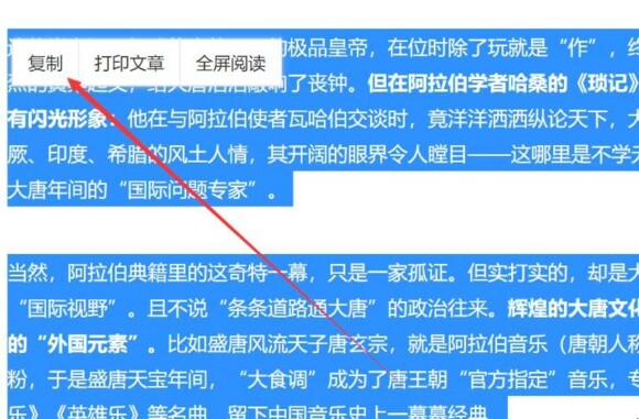 网页的内容复制不了怎么办