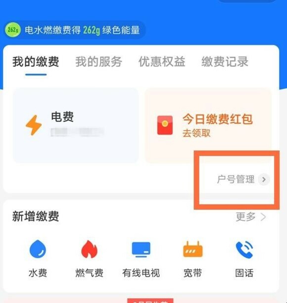 支付宝交电费户号在哪