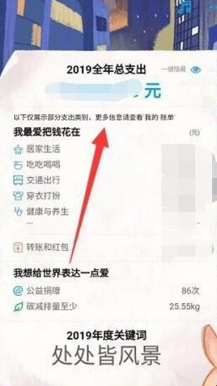 2019支付宝年度账单在哪查看 2019支付宝年度账单在哪查看