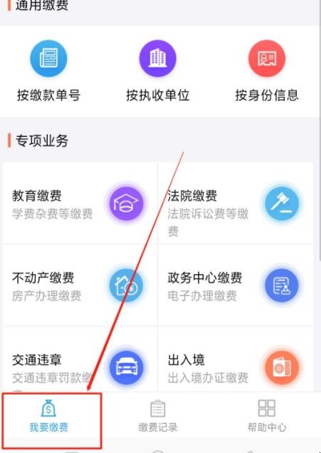 洞口非税缴费公众号是什么