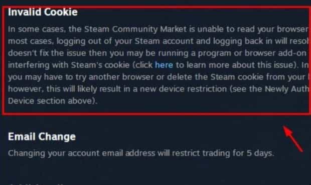 Steam使用浏览器cookie