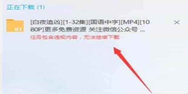 迅雷任务无法下载怎么办