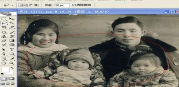 老旧摄影胶片斑痕怎样修复,老照片怎么修复