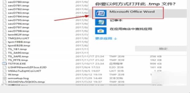 tmp文件怎么打开