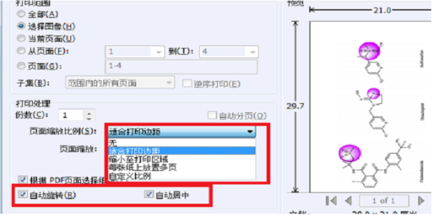 pdf怎样调整页面只打印部分内容