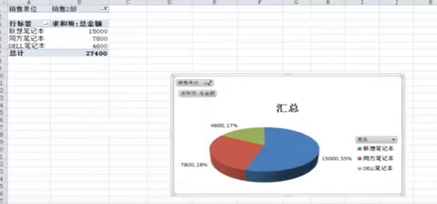 excel如何制作数据透视表或数据透视图