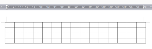 word中三线表怎样制作 word中三线表怎样制作