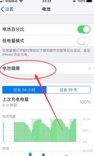 苹果电池寿命在哪看