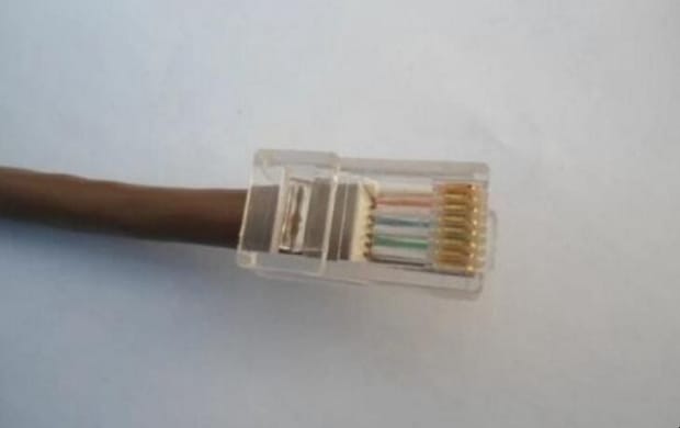 网线水晶头怎么接