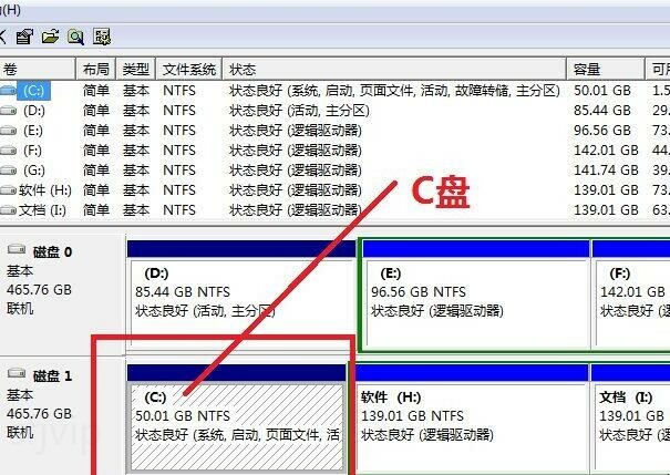 怎么增大c盘分区扩展卷显示的是灰色不可选择