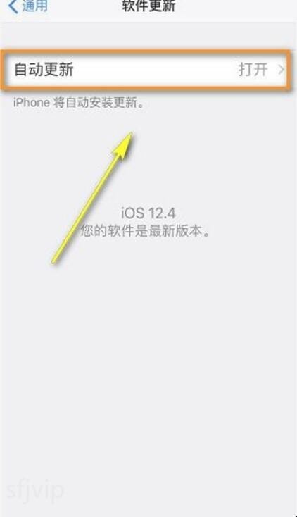 苹果手机更新提示怎么取消