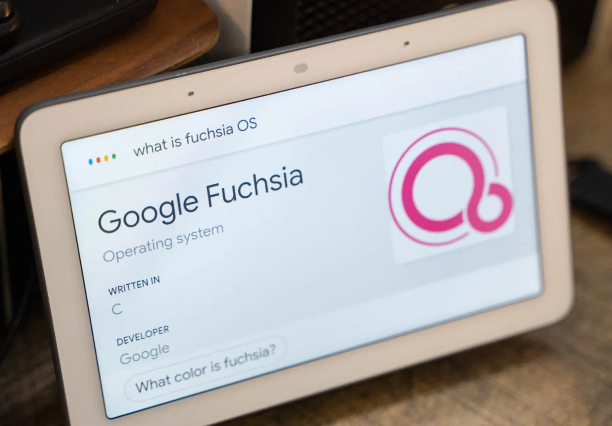 Google 正式推出 Fuchsia OS