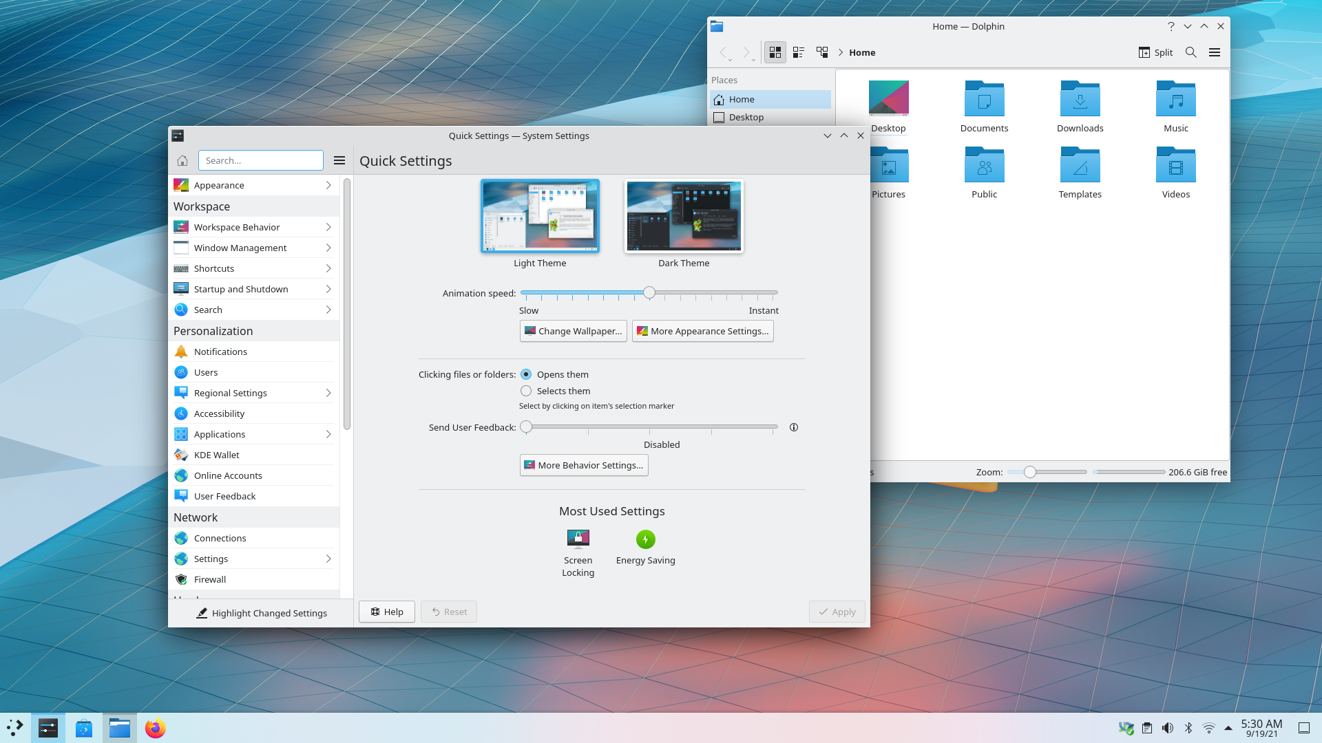 KDE 桌面 Linux KaOS 2021.10 发布