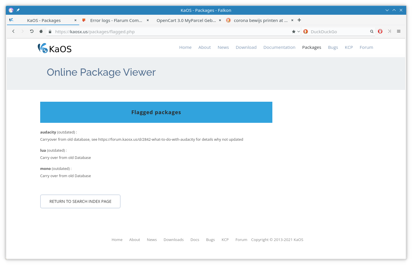 KDE 桌面 Linux KaOS 2021.10 发布